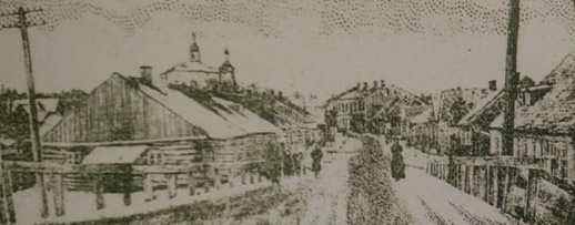 Słonim, Mastavaja. Слонім, Маставая (1901-14) - lang