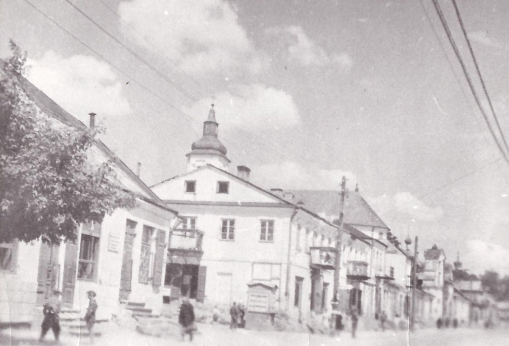 Słonim, Rynkavaja, Bernardynski. Слонім, Рынкавая, Бэрнардынскі (1940) - lang