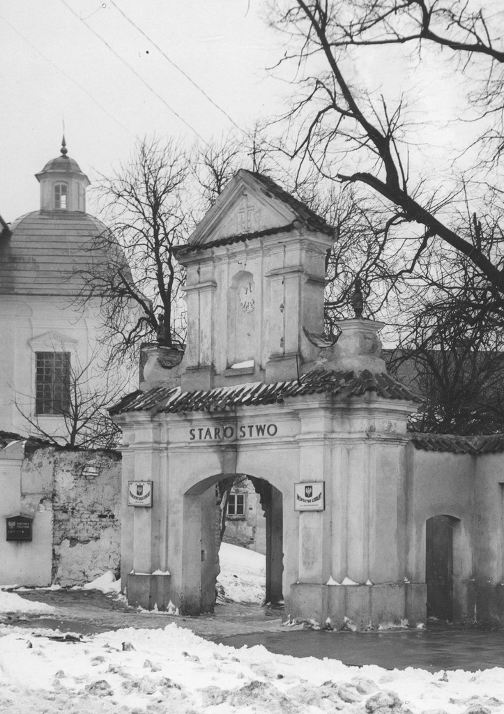 Słonim, Bernardynskaja, Brama. Слонім, Бэрнардынская, Брама (V. Pikiel, 1931) - lang
