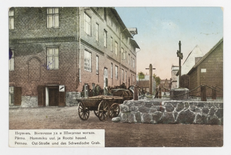 Morning Street and Swedish graves in Pärnu