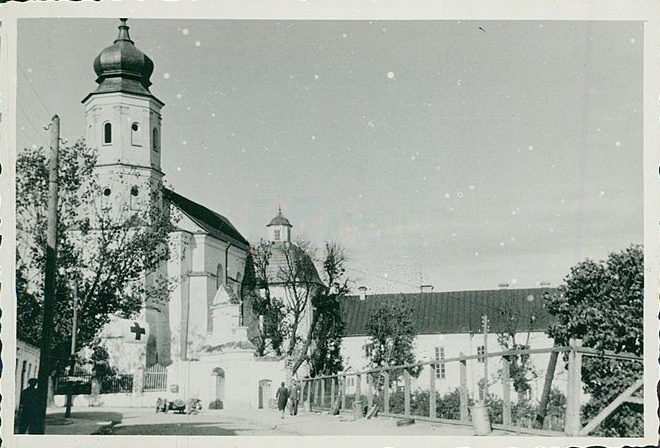 Słonim, Bernardynskaja. Слонім, Бэрнардынская (1941-44) - lang
