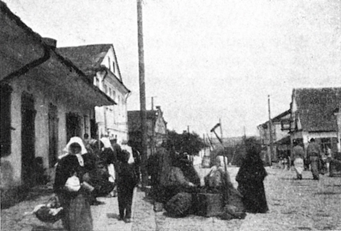 Słonim, Školny Dvor-Rynkavaja. Слонім, Школьны Двор-Рынкавая (1901-39) - lang