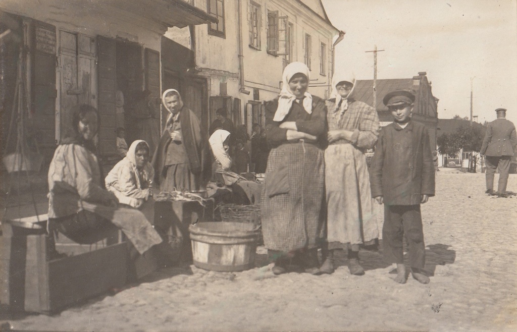 Słonim, Školny Dvor-Rynkavaja. Слонім, Школьны Двор-Рынкавая (1916) (2) - lang