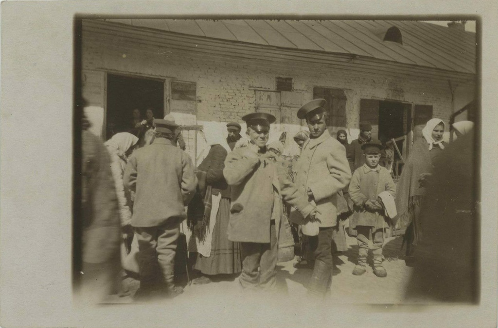 Słonim, Školny Dvor. Слонім, Школьны Двор (1916) (3) - lang