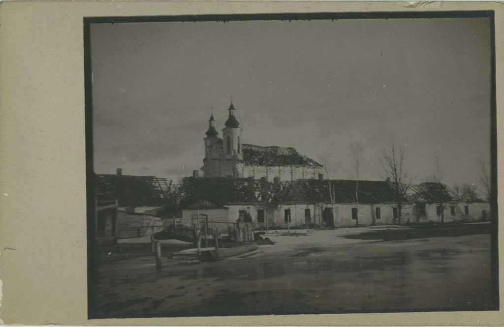 Słonim, Ščara-Zamoście. Слонім, Шчара-Замосьце (1916) - lang