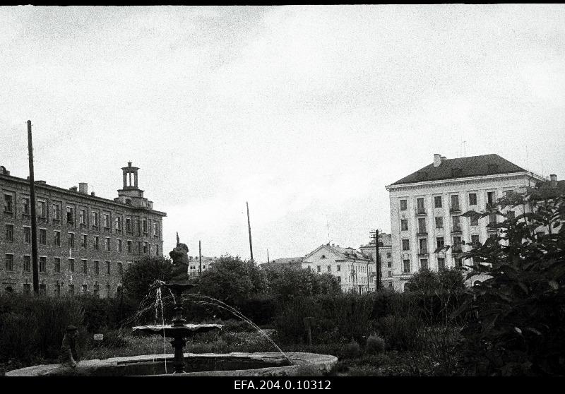 View of new apartments on Narva Puškini Street.