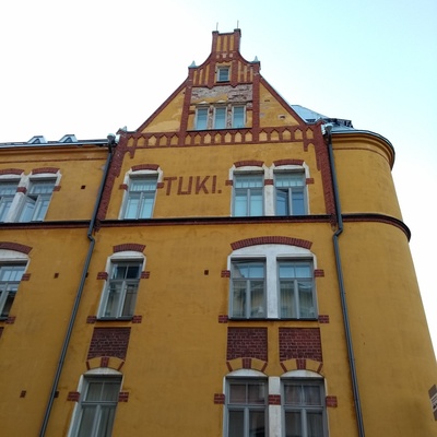 Kauppiaankatu 13. Piirtänyt rakennusmestari Heikki Kaartinen, valmistunut 1903. rephoto