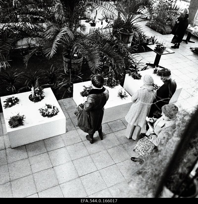 Flower exhibition in Flower Paviljon.