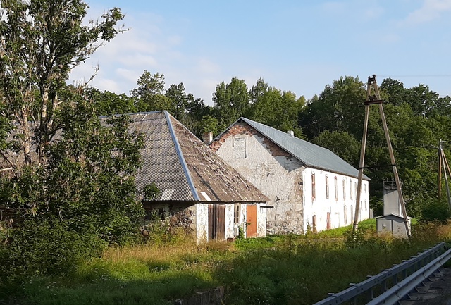Next buildings of Ravila Manor Harju county Kose county Ravila alevik rephoto