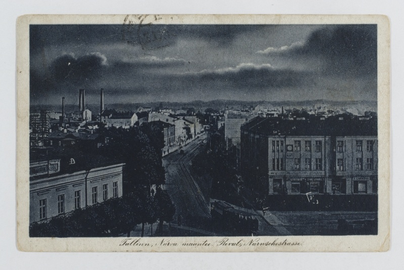 Narva highway in Tallinn, 1923