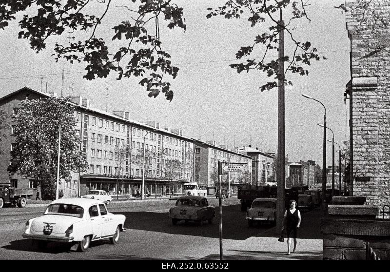 View of the Pärnu highway.