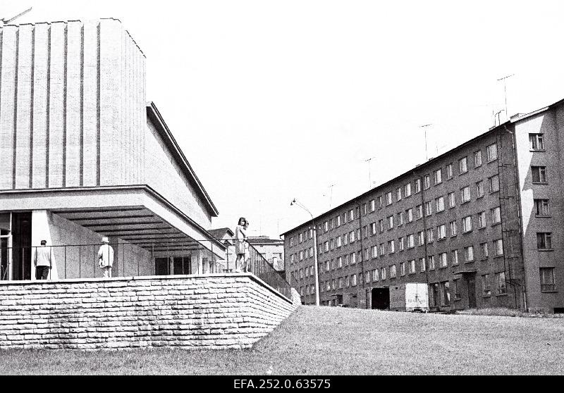 Cinema "Space" on terrace.