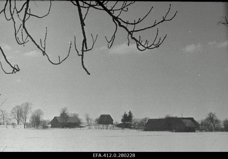 Winter nature keys from Märjamaa district.