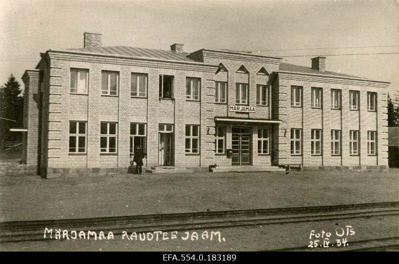 Märjamaa Railway Station.