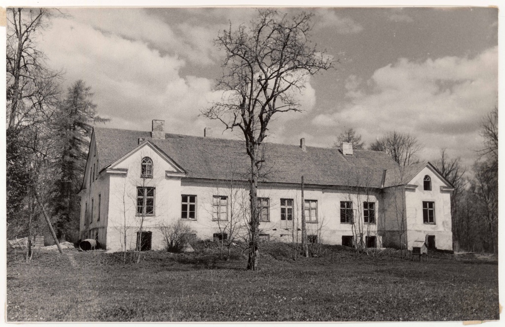 Loodna mõisa härrastemaja (hävinud) fassaad