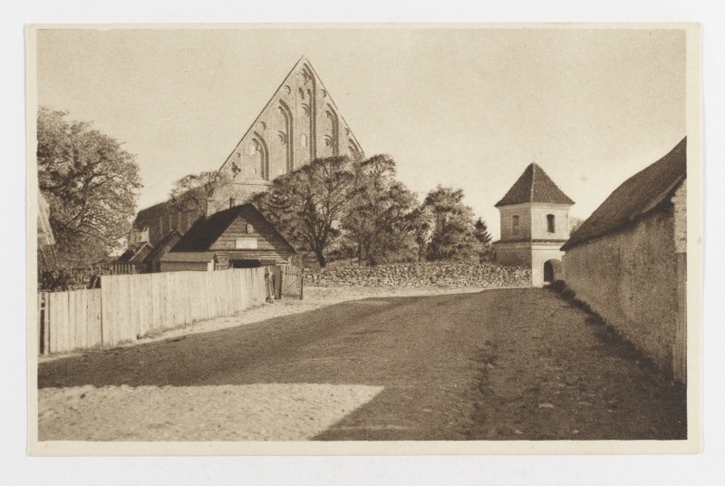 Ruins of Pirita monastery, 1936