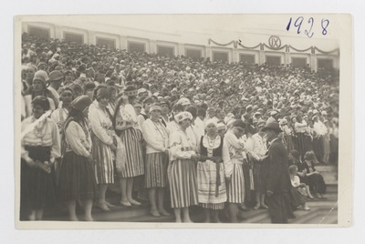 Ix general song festival, 1928  duplicate photo