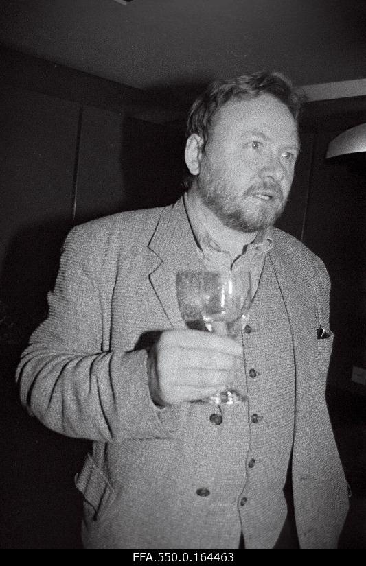 Chairman of the Union of Artists Ando Keskküla.