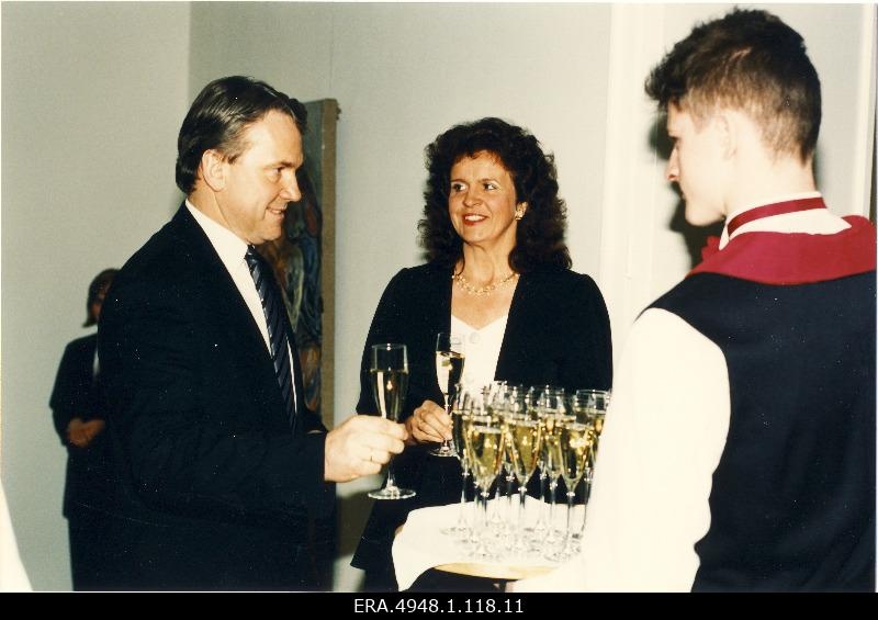 Acceptance of the board of the Electoral Union "Koonderakond ja Maarahva Ühendus" in the event of the victory of the elections of the VIII Riigikogu in the Tallinn Art Hall.
