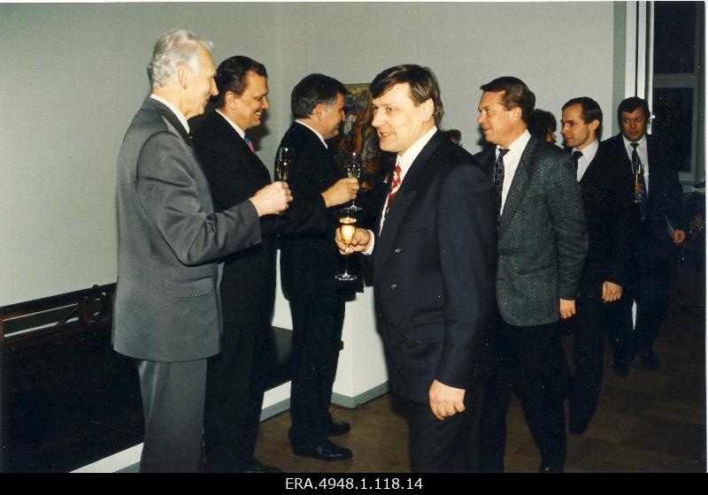Acceptance of the board of the Electoral Union "Koonderakond ja Maarahva Ühendus" in the event of the victory of the elections of the VIII Riigikogu in the Tallinn Art Hall.