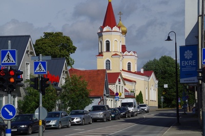 Rakvere Mother of God's Birth Church rephoto