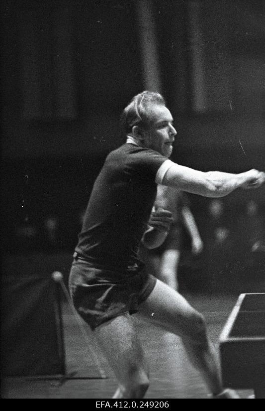Soviet Union Championships in Table Tennis. Johannes Meeksa playhouse.