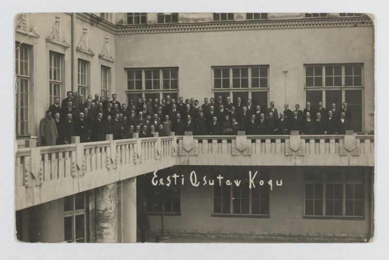 The founding Estonian Assembly