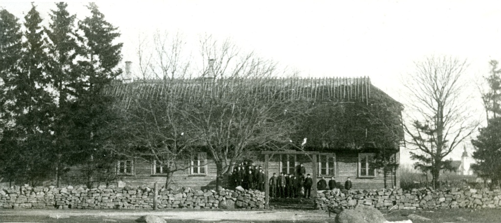 Saaremaa Kaarma seminar building in 1910