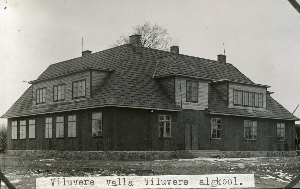 Viluvere municipality Viluvere 6-kl Start school building