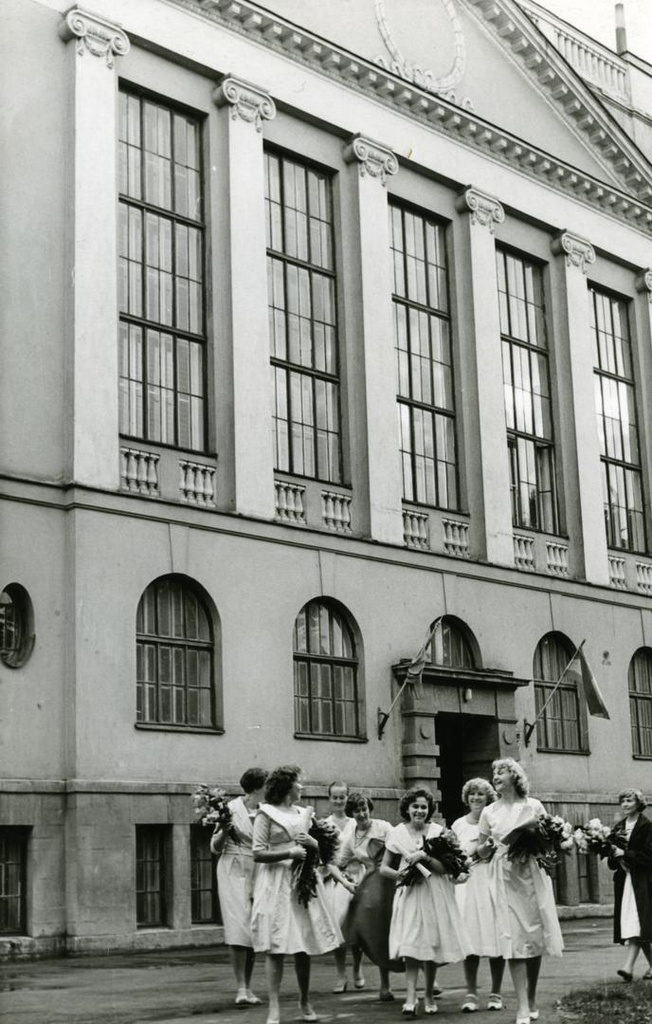 Tallinn 21. High school in spring 1956