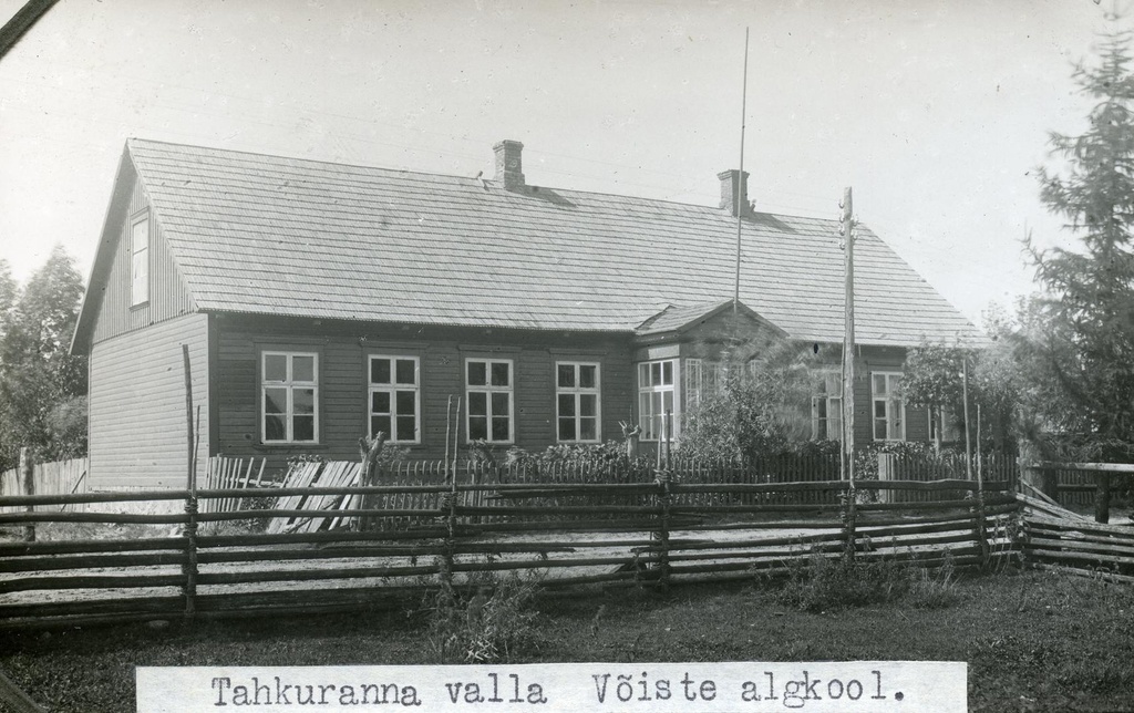 Tahkuranna municipality Võiste 4-kl Start school building