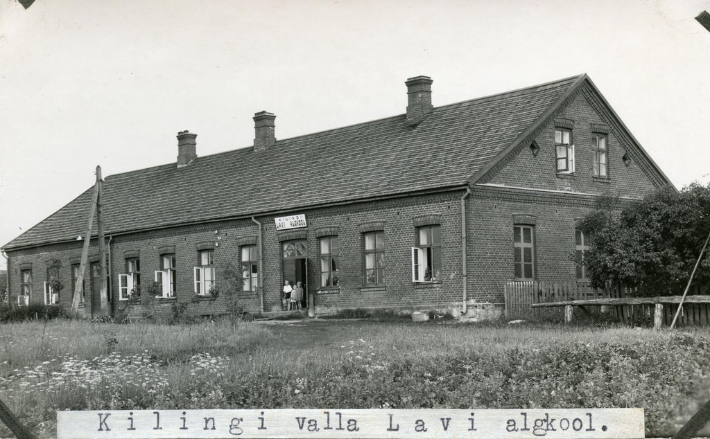 Building of Lavi Algkool in Kiling County (establishment 1884)