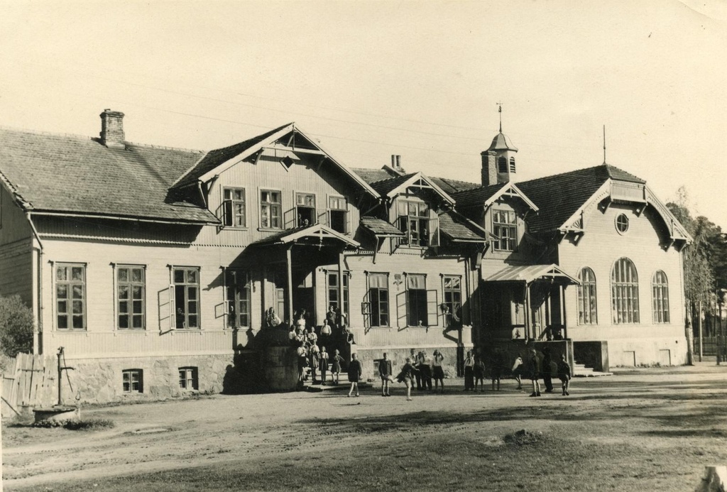 Pärnu Raeküla 7-kl School (incomplete secondary school - MTK) 1949, 1955