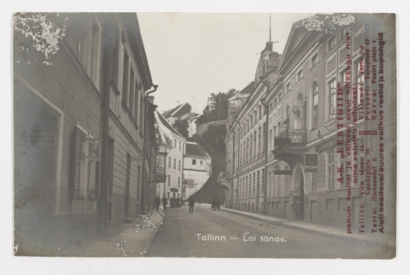 Wide Street in Tallinn