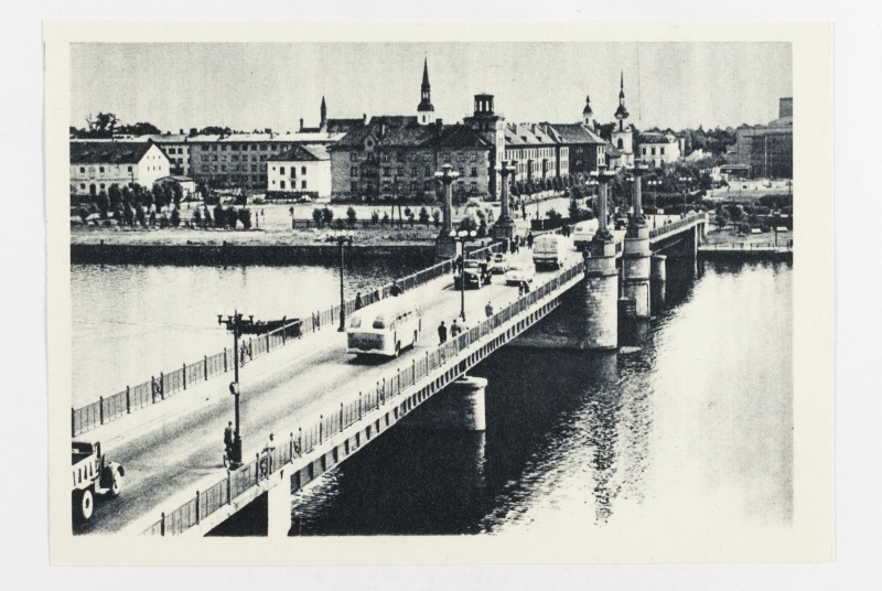 Bridge on the river Pärnu