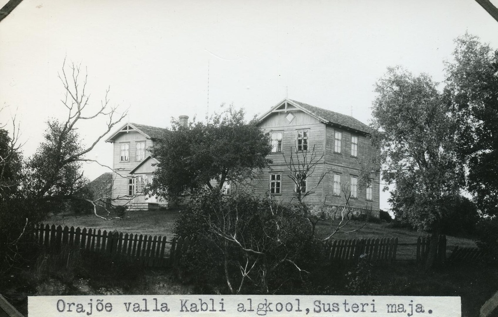 Orajõe rural municipality Kabli Start School Susteri building