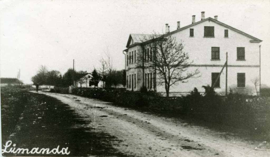 Lümanda School House in 1920