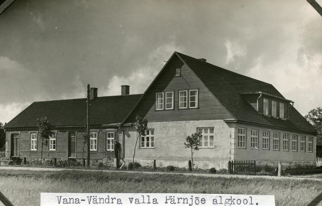 Vana-Vändra rural municipality Pärnjõe 6-kl Start school building