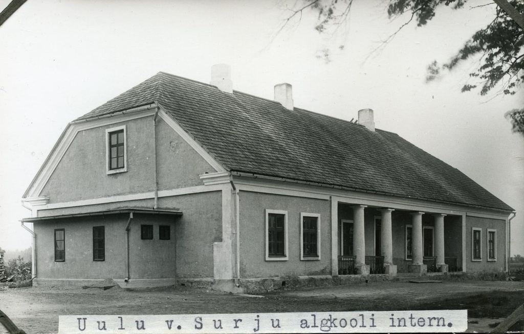 Uulu municipality Surju 6-kl Internate Building of primary school