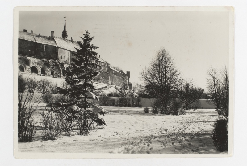 View of Toompea from Schnelli Park in Tallinn