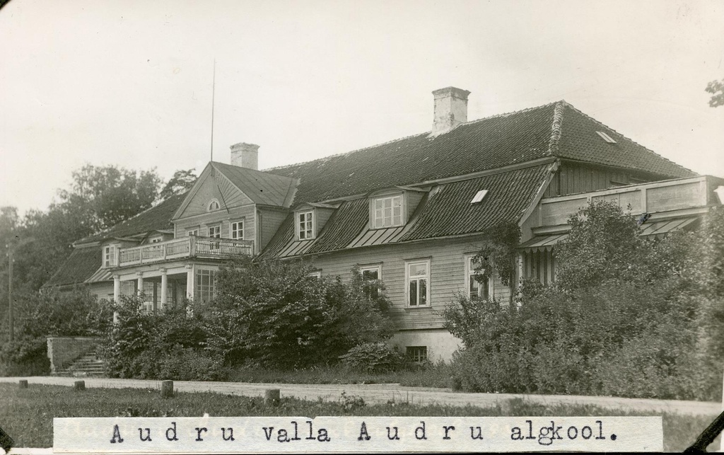 Audru rural municipality Audru primary school building