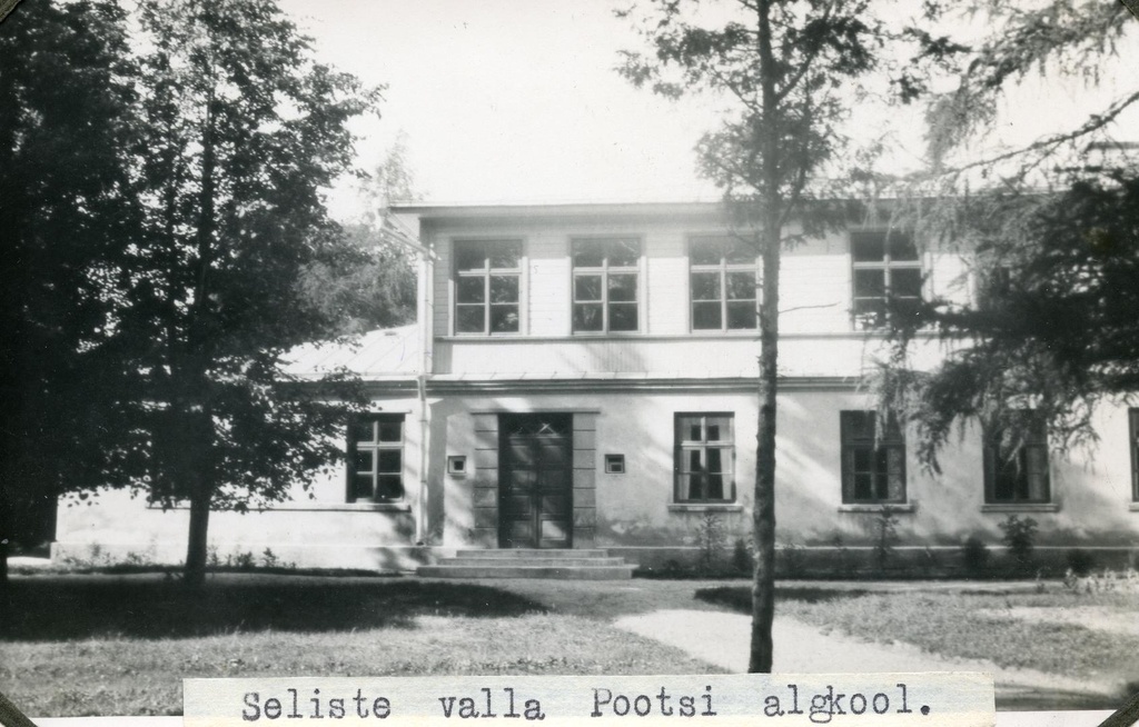 Seliste municipality Pootsi 6-kl Algkooli building