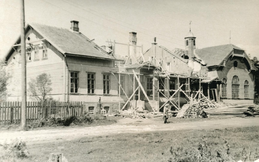 Pärnu Raeküla 7-kl School (incomplete secondary school - MTK) 1949, 1955