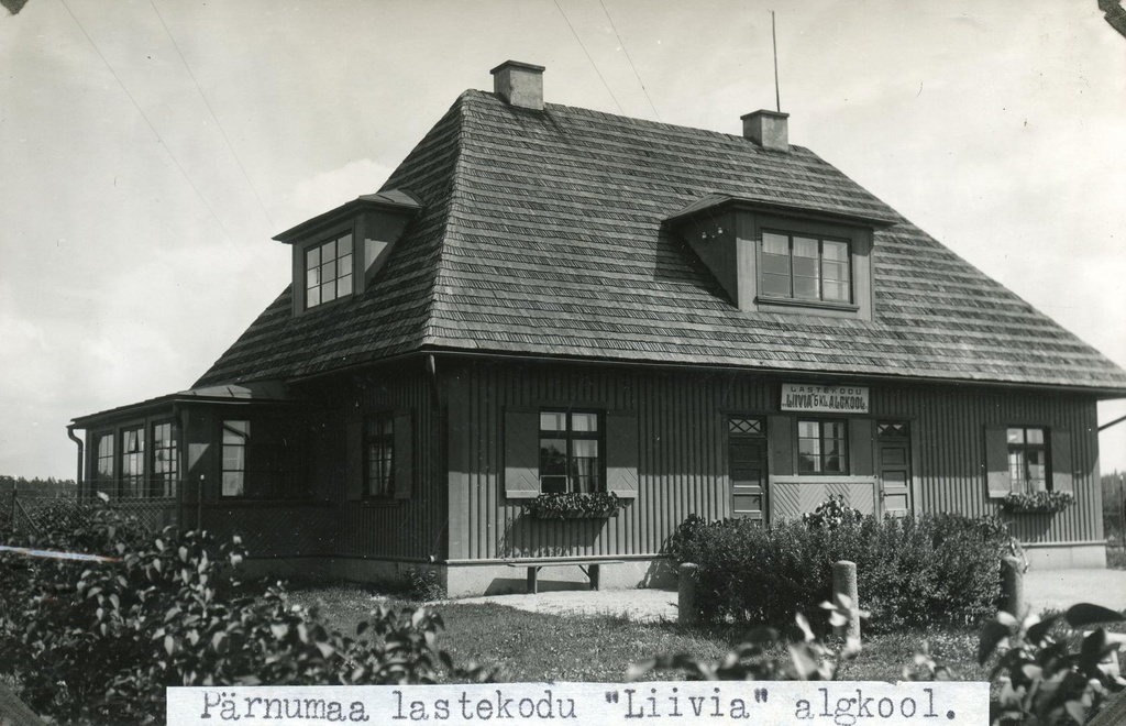 Primary school building of Pärnumaa Liivia kindergarten