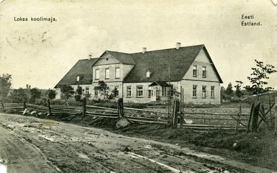 Loksa School House in 1911  duplicate photo