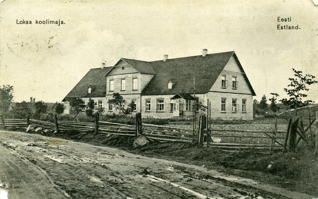 Loksa School House in 1911