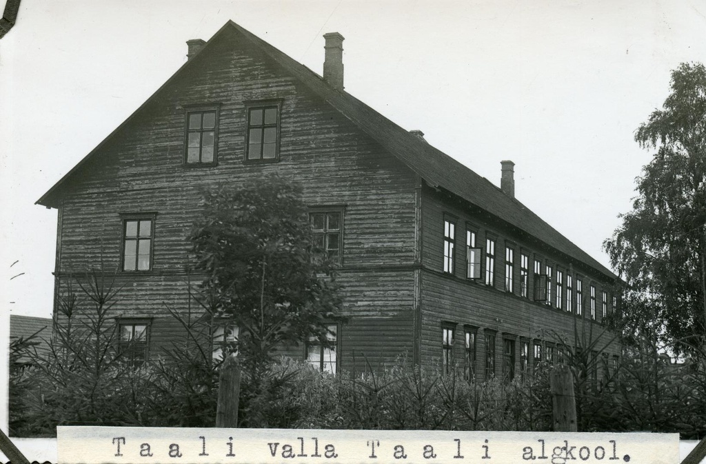 Taali municipality Taali 6-kl Algkooli building