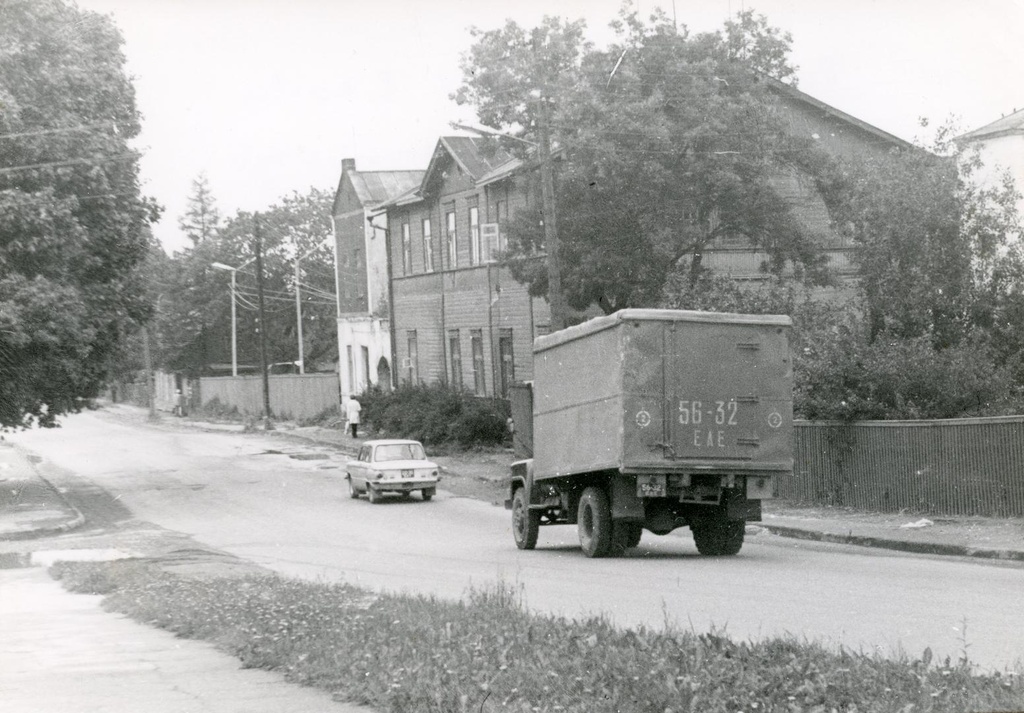 Views of Rakvere Teachers Seminar buildings and interior rooms until 1989