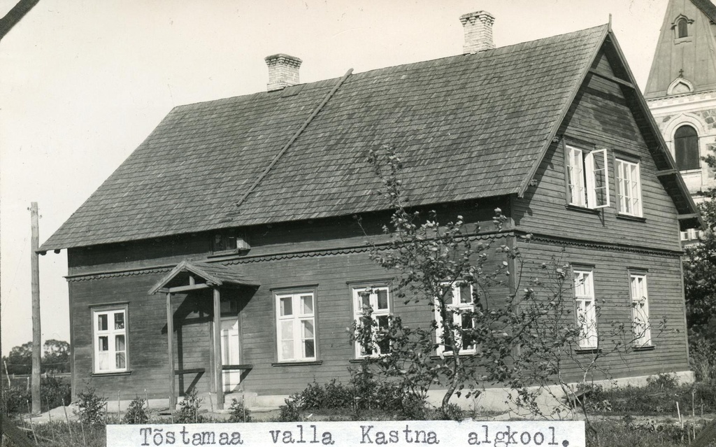 Tõstamaa municipality Kastna 6-kl Algkooli building