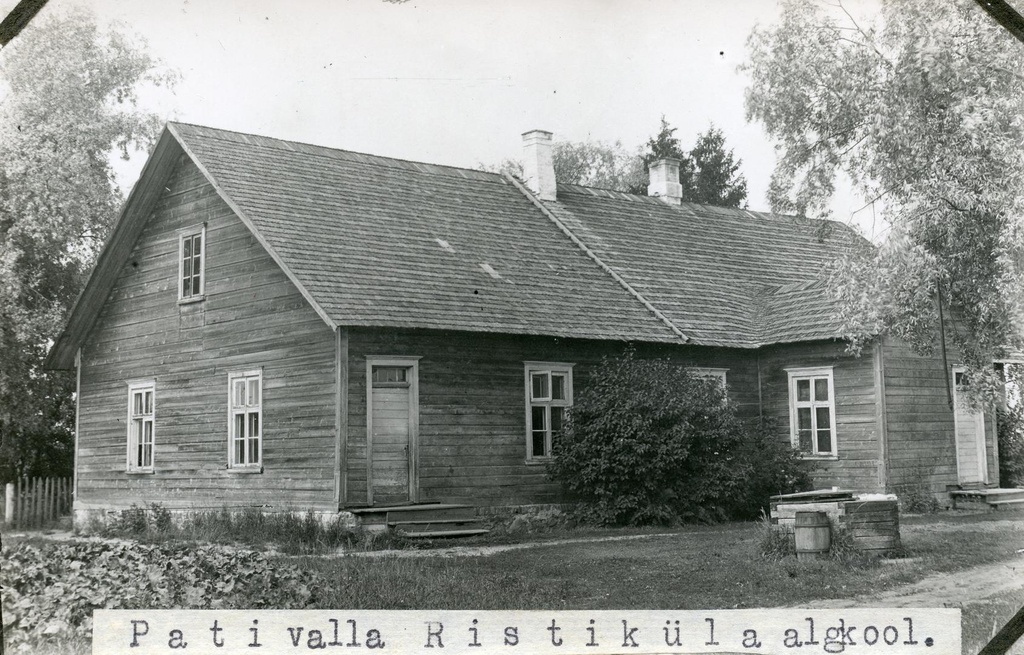 Pati rural municipality Ristiküla primary school building